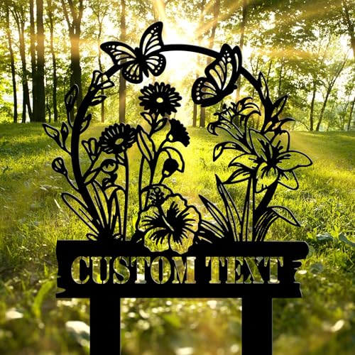 Custom Metal Garden Decor
