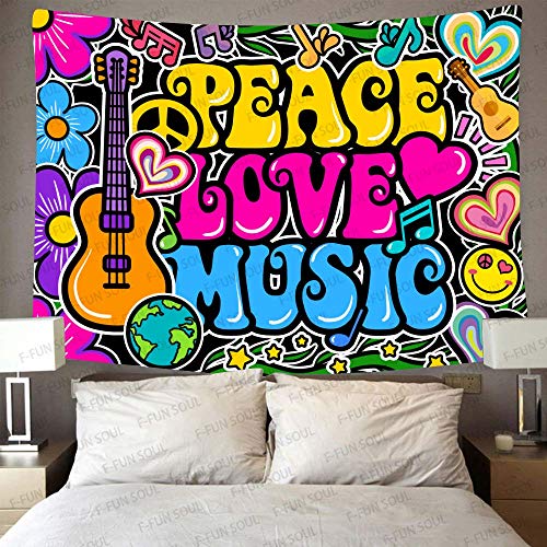 70s Music Tapestries Groovy Tapestry