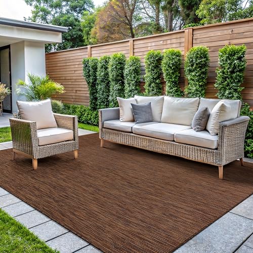 Outdoor Rug 9x12 Modern Area Rugs for Large Indoor and Outdoor Patios and Porches
