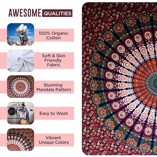Mandala Tapestry Wall Hanging