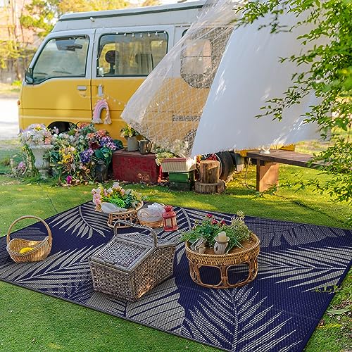 Outdoor Rug Waterproof Plastic Rugs for Patio