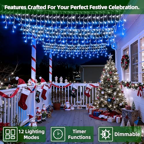 612 LED 60FT Christmas Lights (60 Foot)
