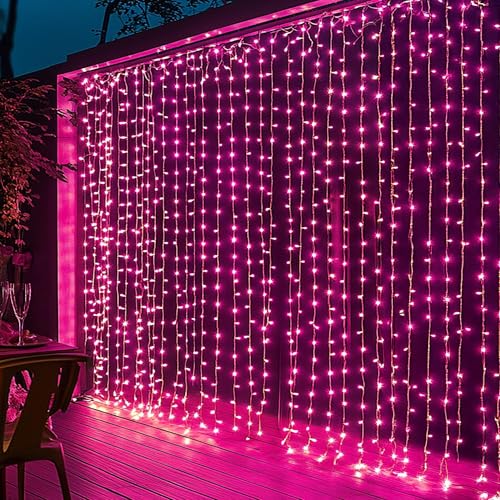 300 LED Curtain String Lights (300 Count)