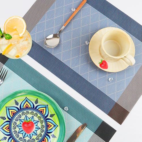 Placemats Set of 4 Washable Indoor (4 Count)