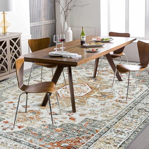 Ultra Thin Washable Area Rug 8x10