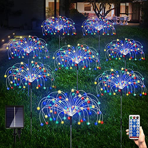 8 Pack Outdoor Solar Garden Lights (8 Count)