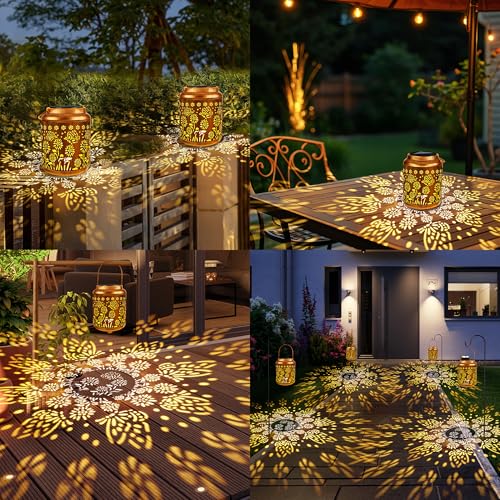 Butterfly Solar Lantern Lights 2 Pack (2 Count)