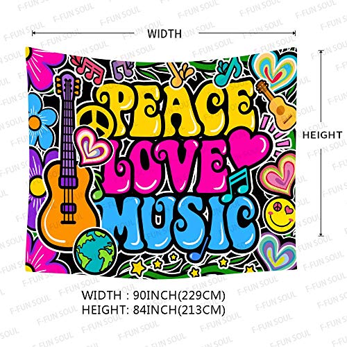 70s Music Tapestries Groovy Tapestry