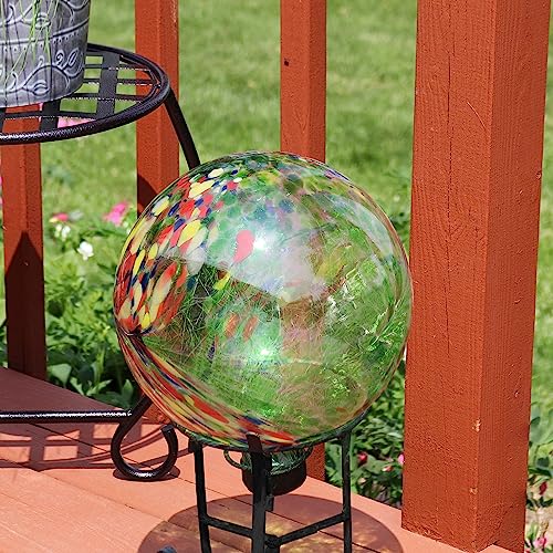 Sunnydaze 10" Glass Gazing Ball for Garden