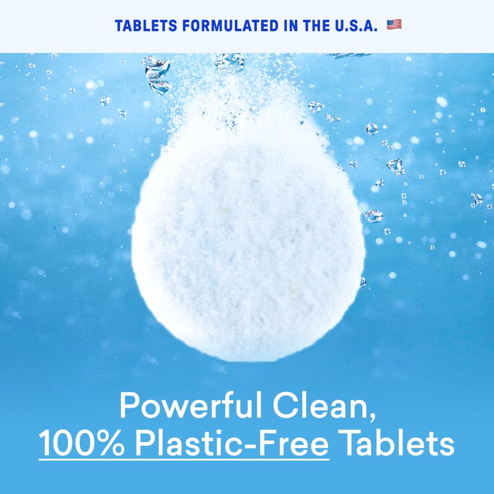 100% Plastic Free Laundry Detergent Tablets (120 Count)