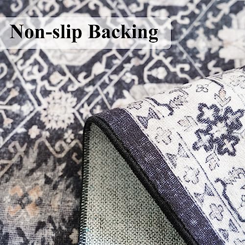 Vintage 10x14 Washable Area Rug (140 Sq Ft)