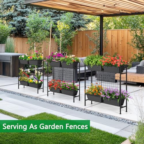Raised Garden Beds with Legs Vertical Herb Garden Planter Indoor Outdoor