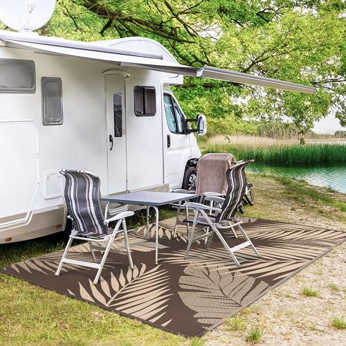 Outdoor Rug Waterproof Plastic Rugs for Patio