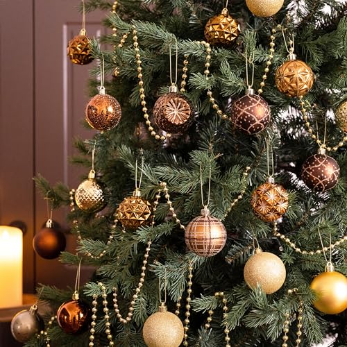 16ct Christmas Tree Decorations Ball Ornaments 2 Inches (16 Count)