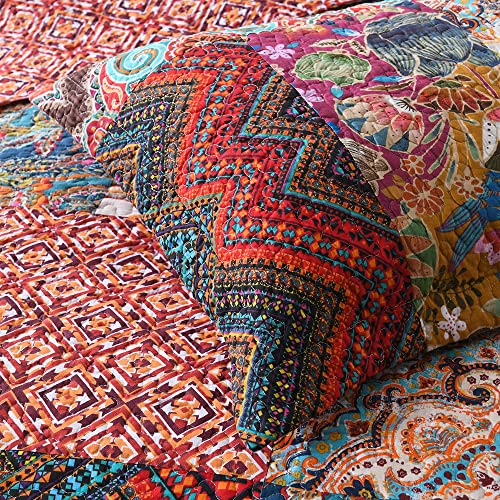 Cotton Patchwork Bedspread Quilt Sets