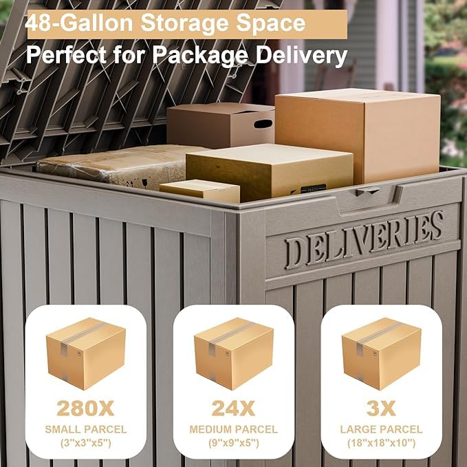 48 Gallon Package Delivery Box
