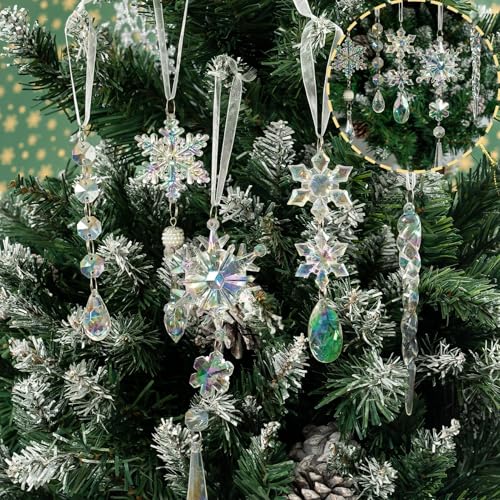 Crystal Christmas Tree Ornaments (32 Count)