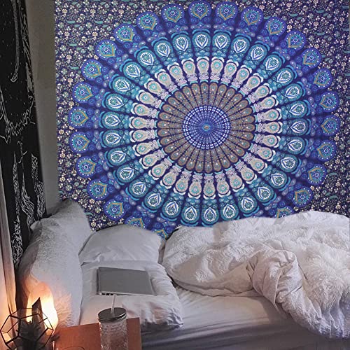 Blue Turquoise Tapestry