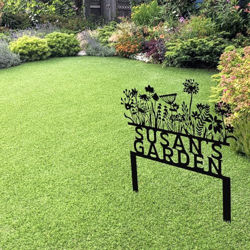 Custom Flowers Metal Garden Decor