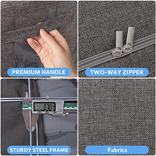 Clothes Storage Bins Box (2 Count)