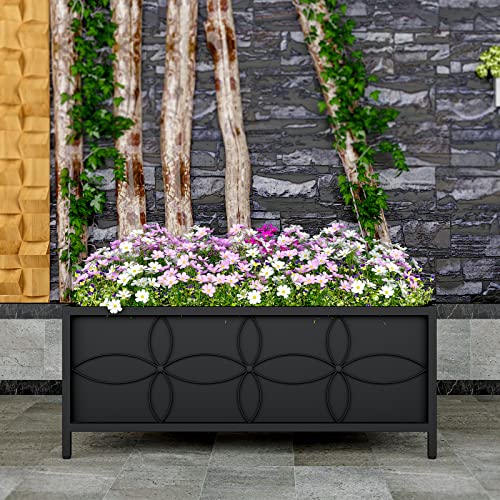Sturdy Raised Garden Bed with Inner Fabric Liners for Vegetables Flower
