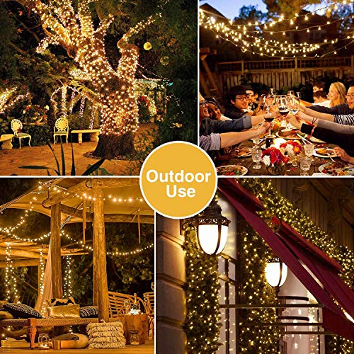 300 LED Warm White Christmas Tree Lights Plug in (43.2 Foot)