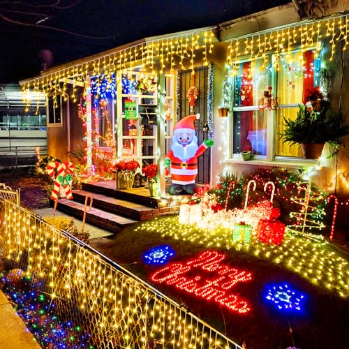 Christmas Lights Outdoor (8 Foot)