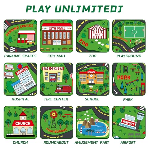 Kids Playmat Rug 5x7 ft (35 Sq Ft)