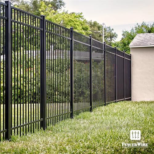 Heavy Duty 8FT Outdoor Steel Fencing Border Post