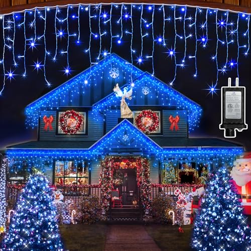 1332 LED Icicle Lights 132FT Christmas Lights