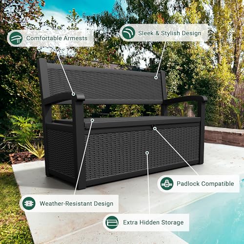 80 Gallon Outdoor Storage Box