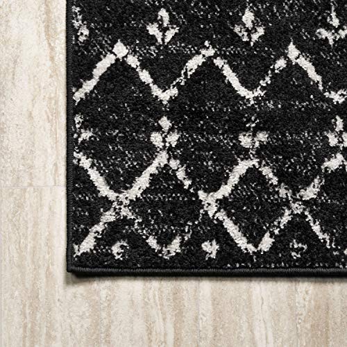 Boho Vintage Diamond Black