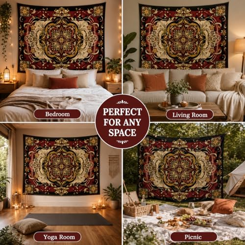 Red Moth Tapestry