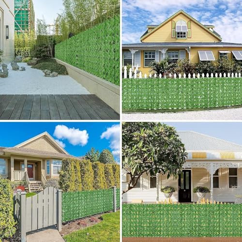 Artificial Ivy Privacy Fence Wall Screen