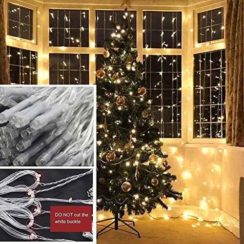 LED Curtain Lights Outdoor 40ft x10ft