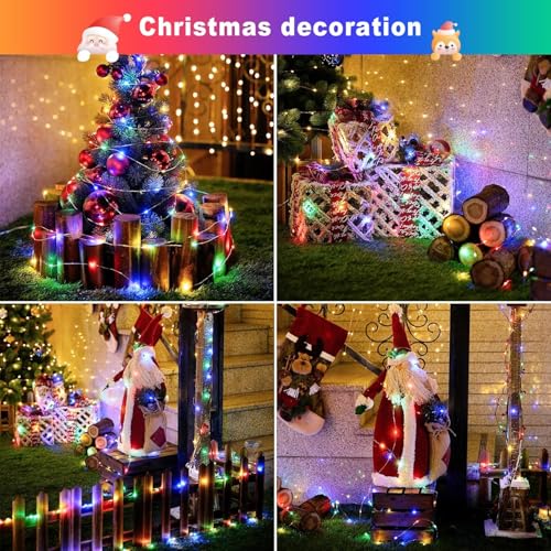 2 Pack Solar Fairy Lights (66 Foot)