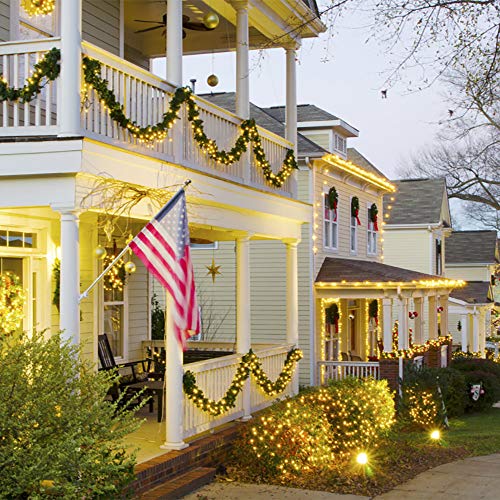336ft 1000 LED Christmas Long String Lights (336 Foot)