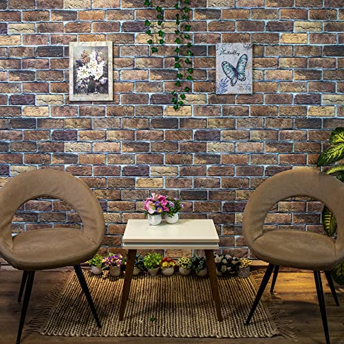 3D Wall Panels Faux Brick (53 Sq Ft)