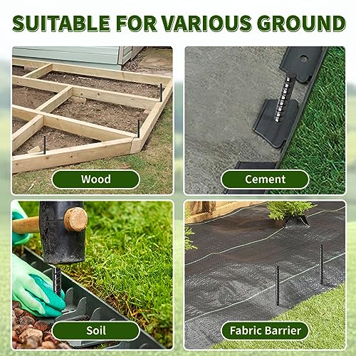 16 inches Ground Rebar Stakes (16 Count)