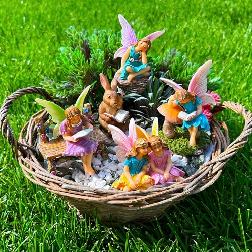 Fairy Garden Figurines (6 Count)
