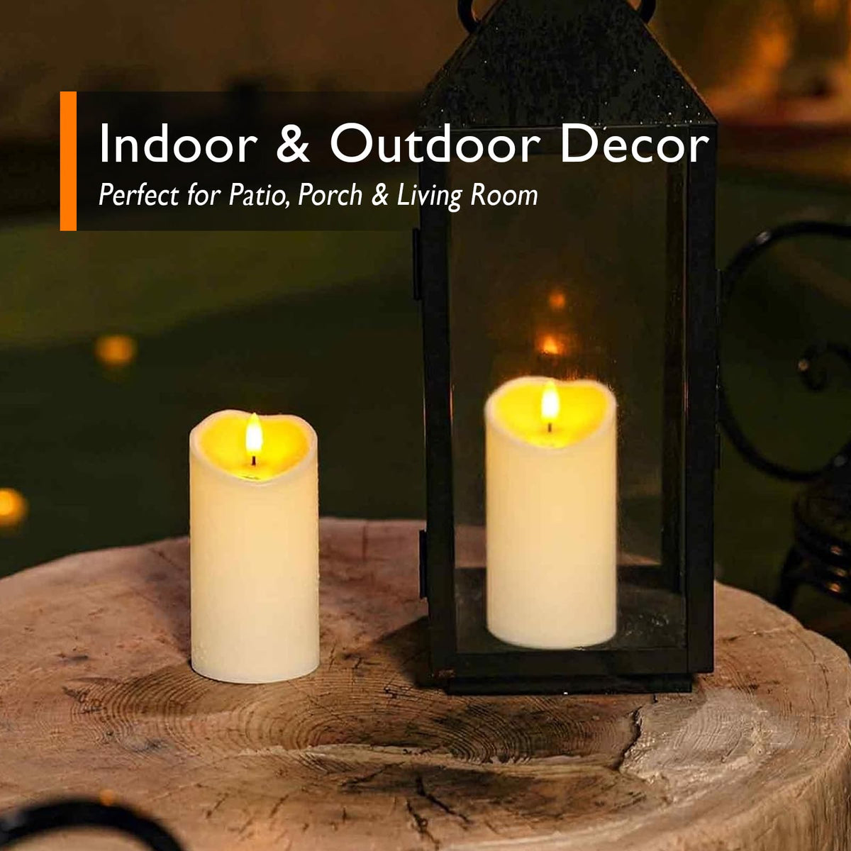 3x6 Waterproof Flameless Candles