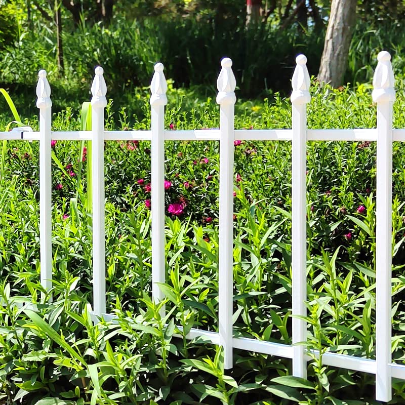 18"H x 22"W Decorative Metal Garden Border Fence (13.76 Sq Ft)