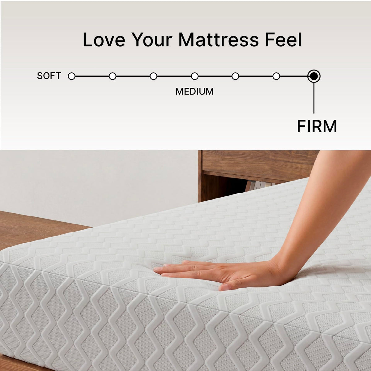 Chime Twin Memory Foam Mattress 10 Inch