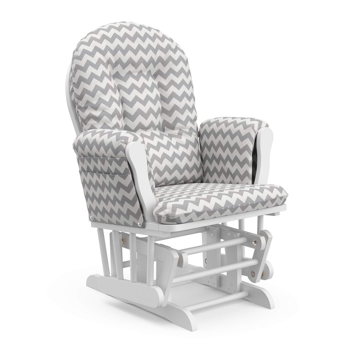 Premium Hoop Glider & Ottoman