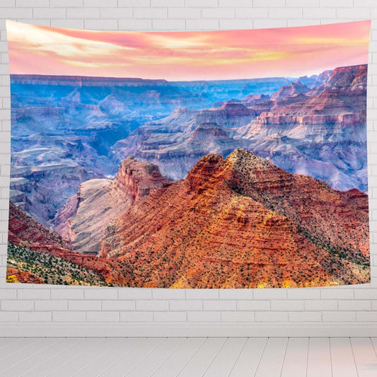 Canyon Tapestry For Bedroom Grand Canyon Arizona United States Of America Tapestries Wall Hanging For Living Room Dorm Office 60×50 In - HavenBliss Decor