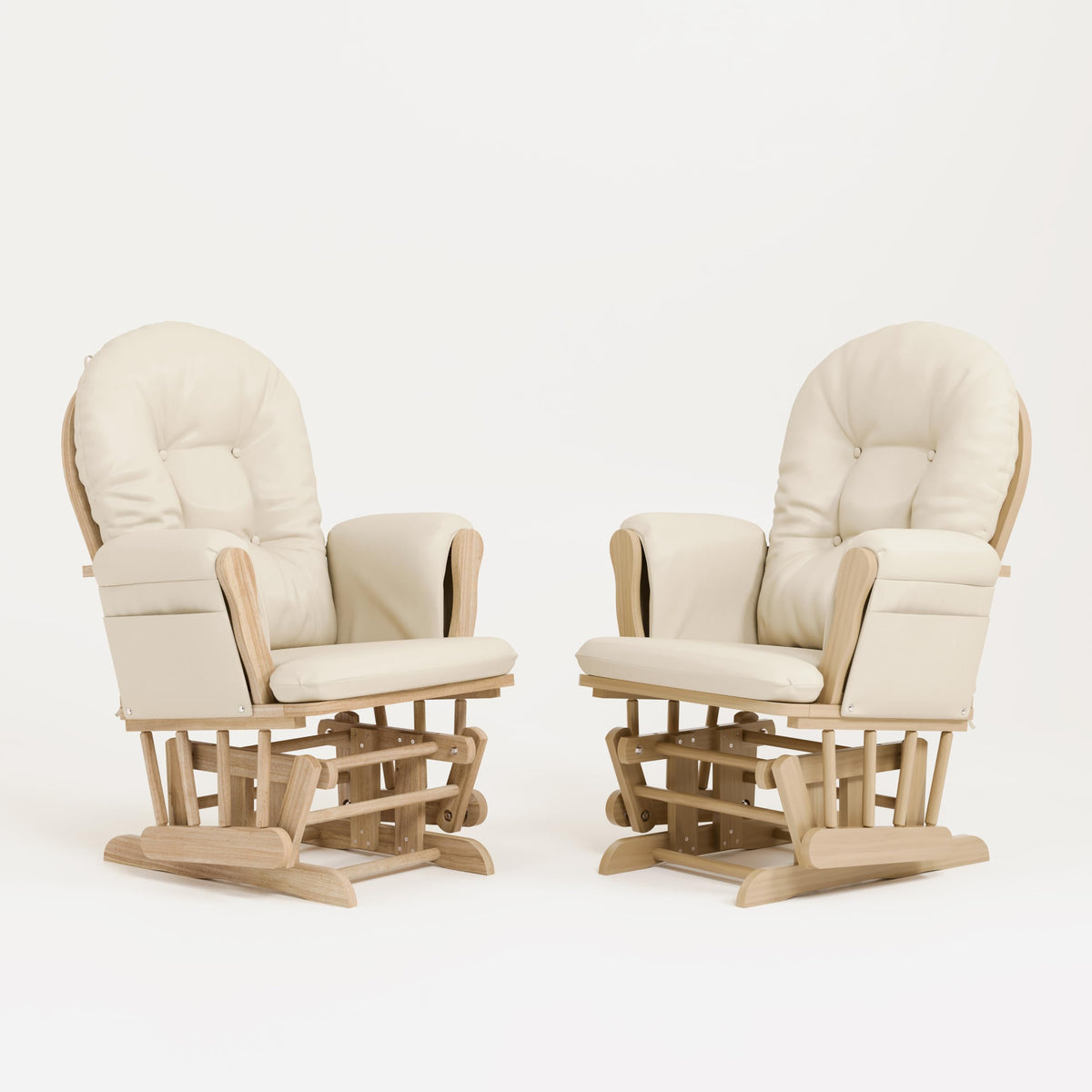 Premium Hoop Glider & Ottoman (2 Count)