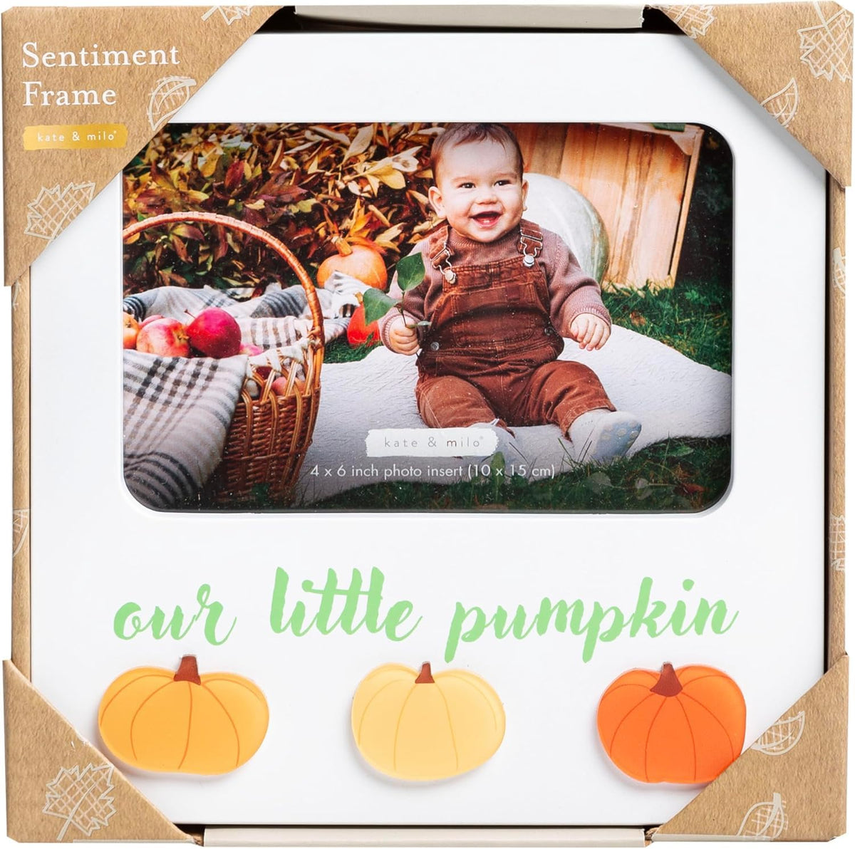 Our Little Pumpkin Baby Photo Frame
