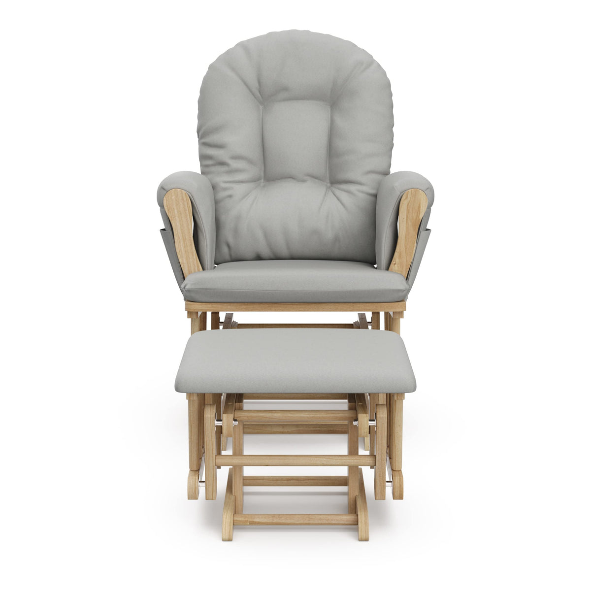 Premium Hoop Glider & Ottoman