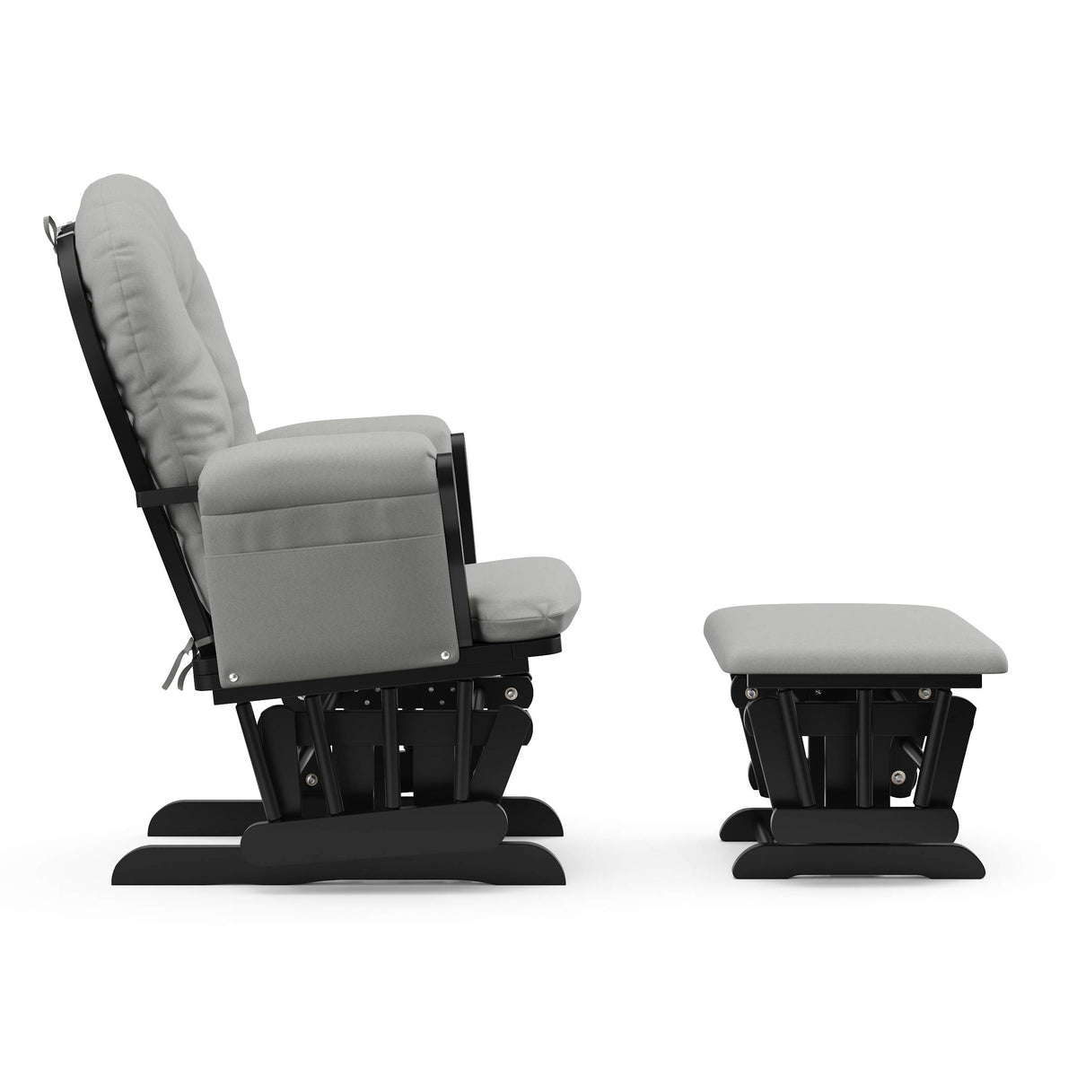 Premium Hoop Glider & Ottoman