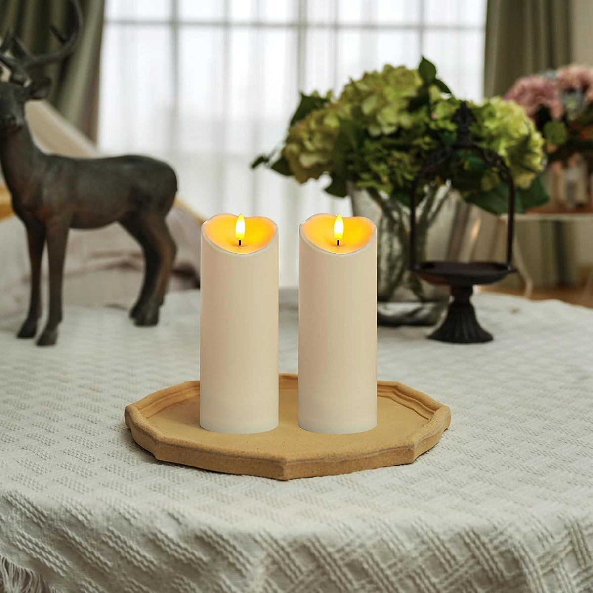 3x8 Waterproof Flameless Candles